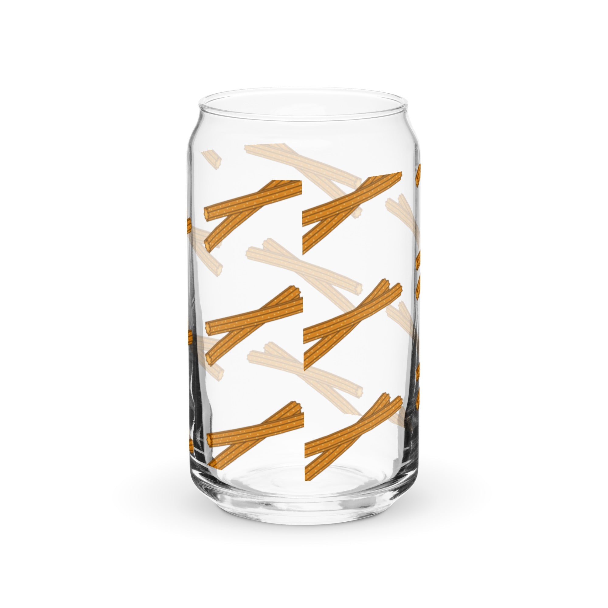 Can-shaped glass